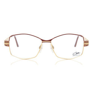 Cazal 1253 eyeglasses 002 Bordeaux Burgundy 53mm Unisex